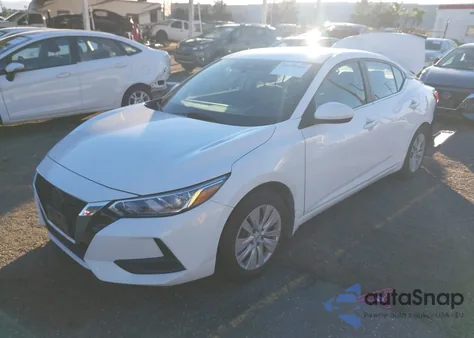 2020 Nissan Sentra S Xtronic Cvt z USA, uszkodzony, nr VIN 3N1AB8BV9LY210678